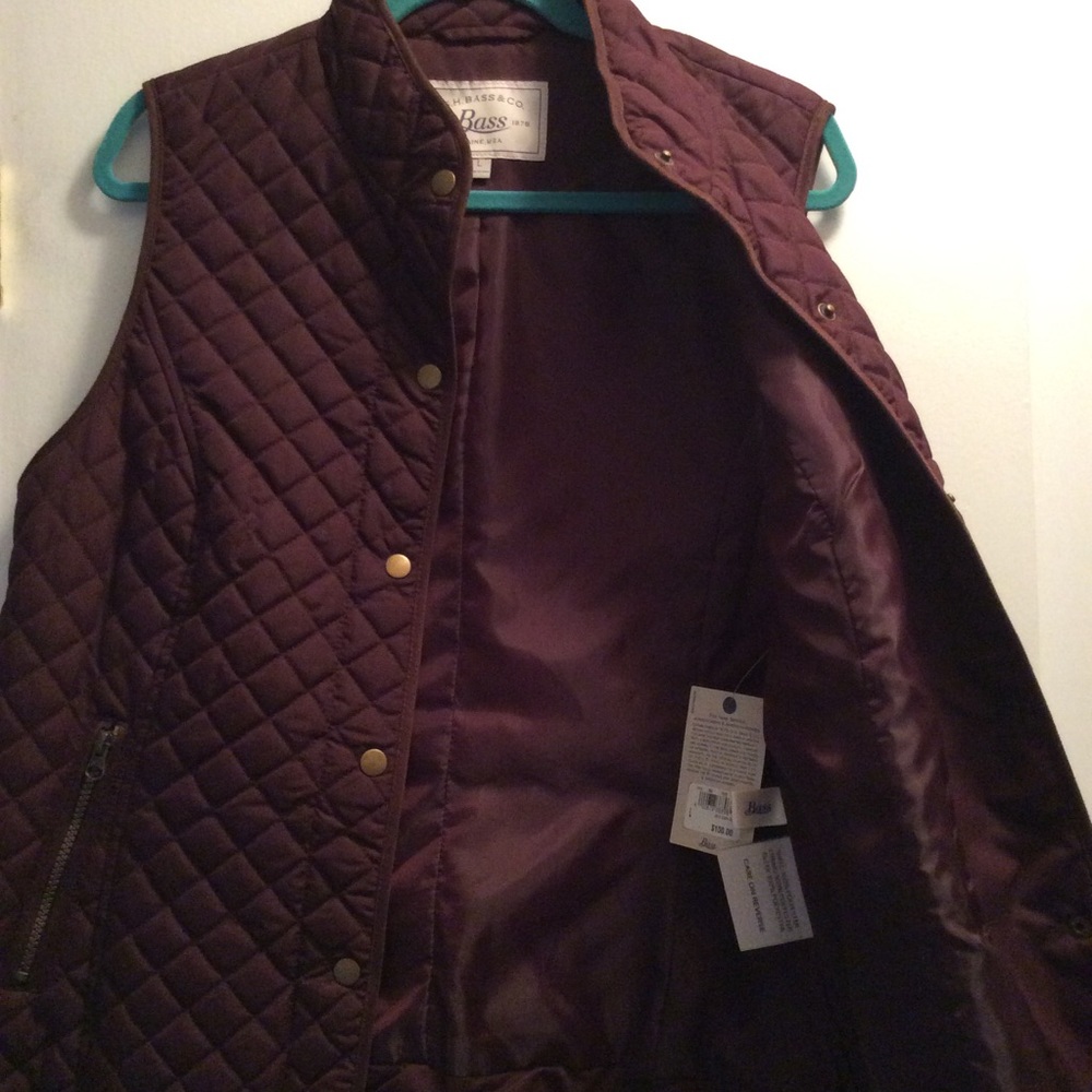 NWT GH Bass Vest SZ L women’s